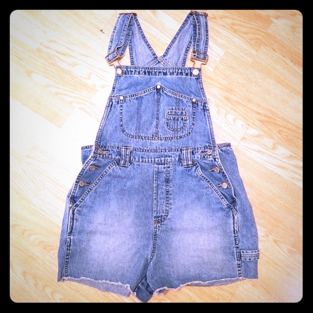 Jean Bib shorts